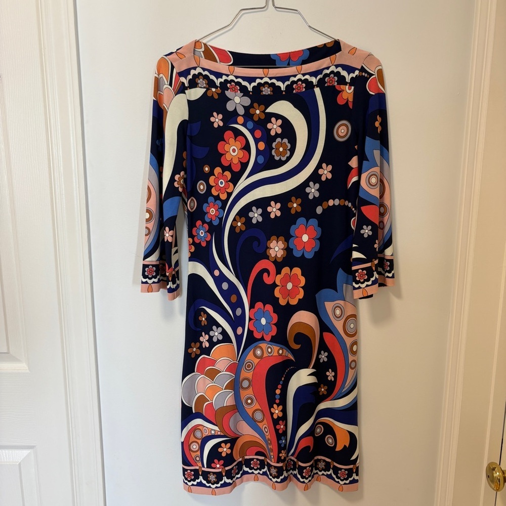 Vintage 60s 70s Style Dress Hippie Hobo Allie Ro Size 0 Flower Power festival